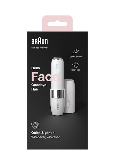 Braun FS1000 Mini Tüy Alma Makinesi + Pil + Temizleme Fırçası