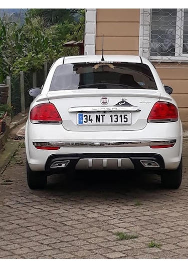 Fiat Linea Arka Tampon Eki Difüzör Abs Plastik