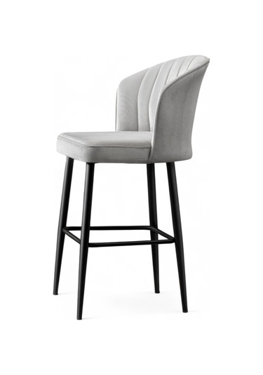 Mymassa Rubi Bar Sandalyesi Krem