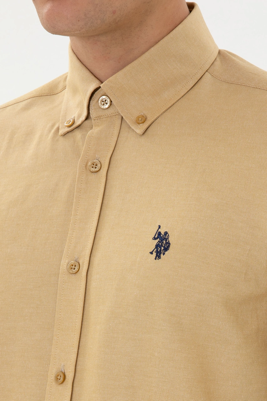 U.s. Polo Assn. Erkek Petrol Gömlek Basic 50316723-vr151 Oıl