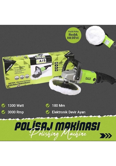 Haıs Polisaj Makinası 1300 Watt