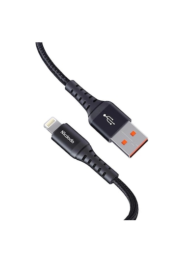 Mcdodo CA-2261 3A 1 MT Lightning Hızlı Data-Şarj Kablo Siyah