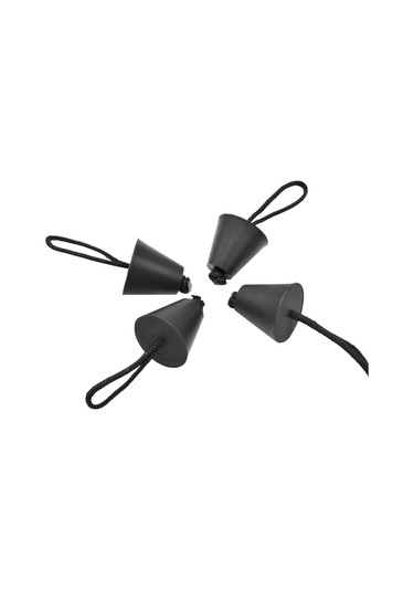 Vkemall Kano Su Geçirmez Silikon Tıkanıklama, Çelik Vidalı Gömlek Gövde Sabitleyici, C-şekilli Kambur Kanca Seti 6 Tıkanıklama + 10 Gömlek Gövde + 20 Vida