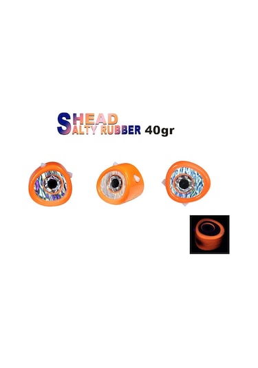 Fujin Salty Rubber Head Kafa 05 Orange 3D Eye