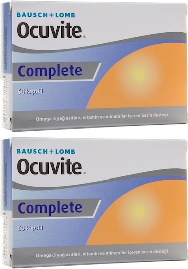 Ocuvite Complete Omega 3 Kapsül 2 x 60'lı