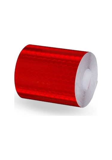 Reflektörlü Reflektif Fosforlu Şerit Bant Bandı 1-5-10 Metre Seç