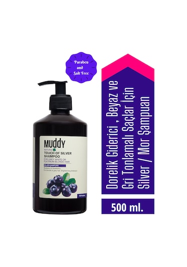 Muddy Touch Of Silver Shampoo 500 ML