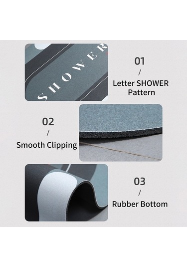 Pazly 16x24 İnç Yumuşak Oval Diatom Banyo Halısı, Kaymaz, Hızlı Kuruyan, Makinede Yıkanabilir, Sarı Sarı