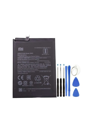Xioami Redmi Note 9 Pro Pil Batarya Bn53 + Tamir Set 5020 Mah Senalstore