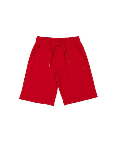 U.S. Polo Assn. Erkek Çocuk Kırmızı Örme Şort 50279633-VR171