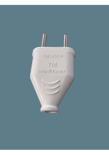 Depa Topraksız Yassı Erkek Fiş Beyaz