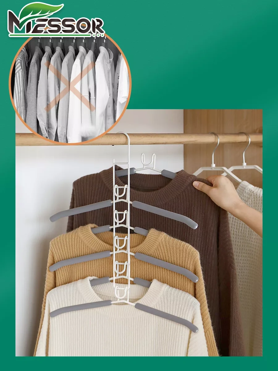 Messor 12'li Çok Seviyeli Dönüşebilen Askı 246936197 Beyaz