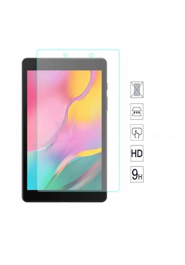 Samsung Galaxy Uyumlu Tab A T290 8 İnç Tablet Ekran Koruma Temperli Cam