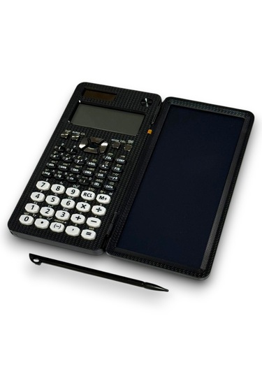 Ny-991ms Yazma Tabletli Bilimsel Hesap Makinesi - Güneş Enerjili Ve Pilli - 349 Fonksiyonlu - 1 Adet Siyah
