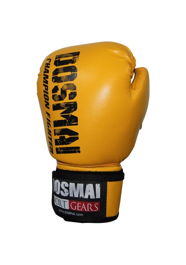 Dosmai Esquize Boks Eldiveni Boks Dişlik Boks Bandaj Seti Sarı
