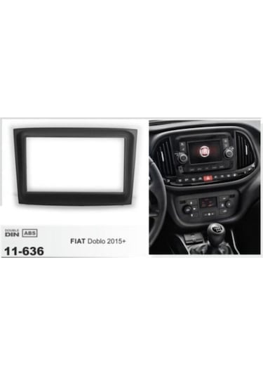 Fiat Doblo 2015-2018 Double Teyp Çerçevesi N11.585