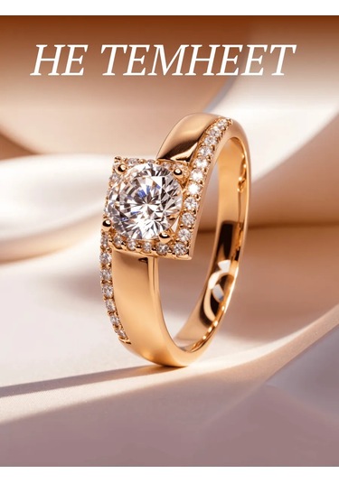 Xuping Kadın Yüzüğü, Tıbbi Alaşım, Altın Kaplama, Taşlı 227646023 Diğer