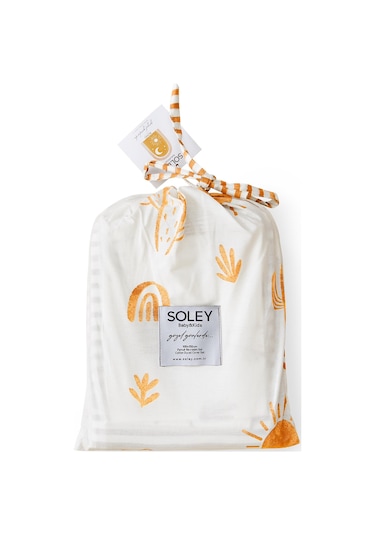 Soley Boho Bebek Nevresim Takımı 100x150 Cm Kiremit