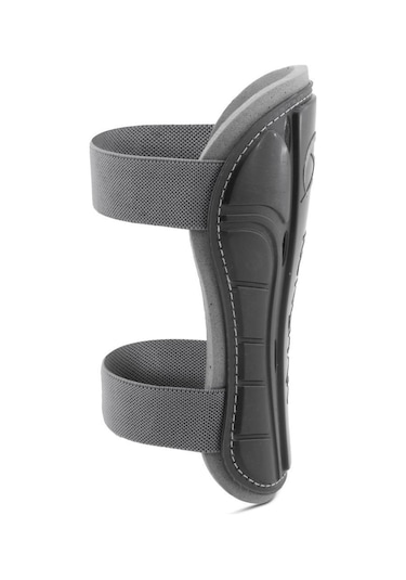 Futbol Tekmelik 2 Adet Kaval Koruyucu Spor Futbol Tekmeliği Çift Cırtlı S Siyah