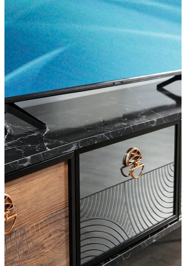 Modalife Cross 182x44 Kapaklı TV Ünitesi Lidya - Bendir