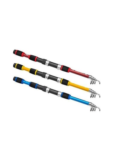 Dancemonkey Teleskopik Olta Kamışı Makara Kombosu, Yem Seti, Taşıma Çantası