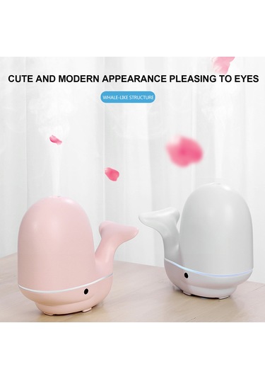 Wezone Mavi Ultrasonik Aromaterapi Dağıtıcı 180ml - 7 Renkli Led Işıklı Nemlendirici, 10 Saat Otomatik Kapatma Fonksiyonu