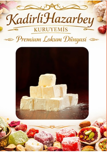 Kadirlihazarbey Sade Lokum 500 Gr
