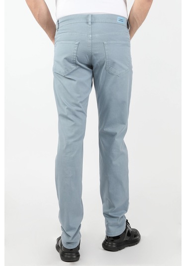 Erkek 5 Cep Gabardin Pantolon Mavi