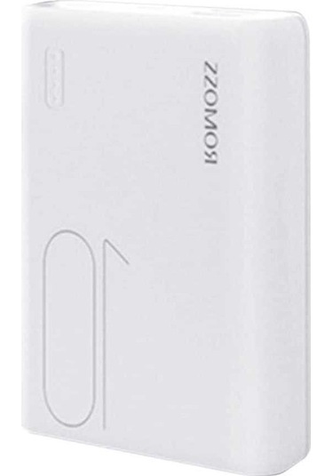 Novahub Romoss Mini 10000mah Hızlı Şarjlı Çift Usb Cihaz, Beyaz