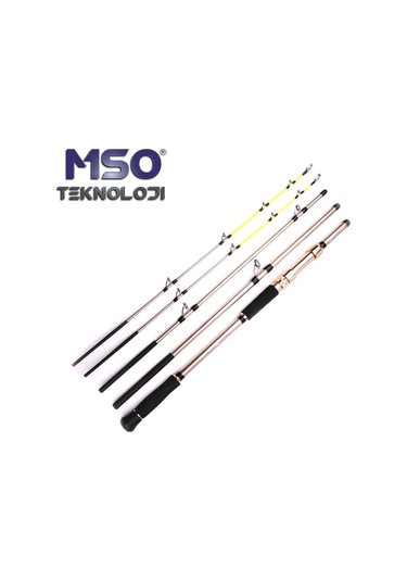 MSO 2.1M Yüksek Çift Tepe Çubuklu Karbon Olta Kamış
