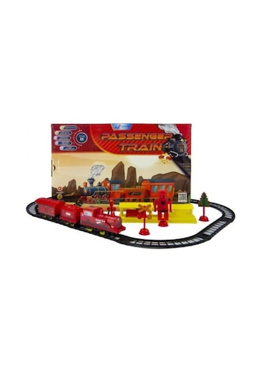 Uj Toys 26 Parçalı İstasyonlu Pilli Tren Seti Uj6105