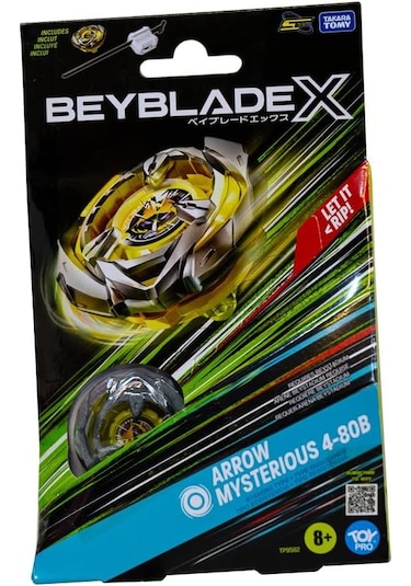 Takara Tomy Beyblade X Arrow Mysterious 4-80b Stamina Tipi Başlangıç Seti + Fırlatıcı
