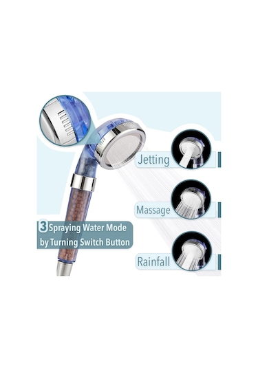 Kaygan Filtrelenmiş Duş Başlığı, Sert Su İçin Duş Başlığı Filtresi, Yüksek Basınçlı Duş Başlıkları, Filtreli Duş Başlığı, Filtre Duş Başlığı, Su Yumuşatıcı Duş Başlığı, Yüksek Basınçlı Duş Başlığı Altın