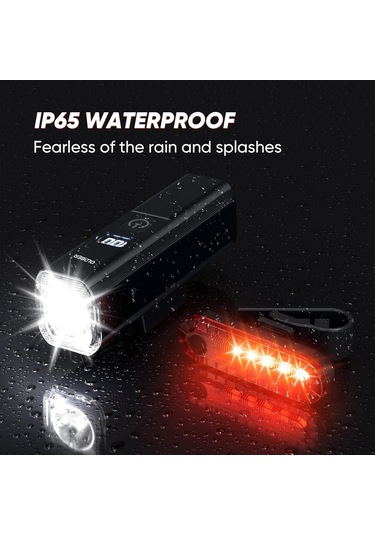 Gece Sürme İçin Bisiklet Işıkları, Alüminyum 10000 Lümen Şarj Edilebilir 6000mah Acid Yeşili