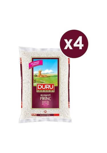 Duru Basmati Pirinç 4 x 1 KG