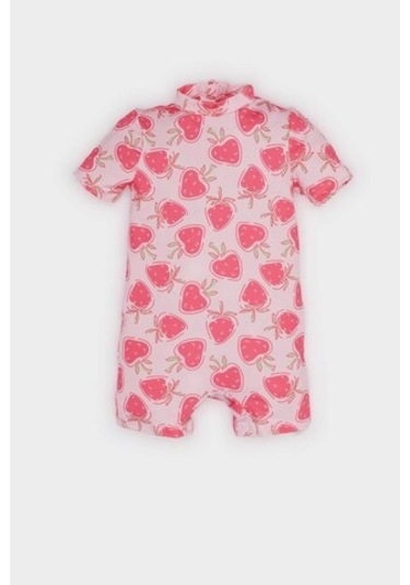 Defacto Kız Bebek Desenli Mayo C0797a525smpn186