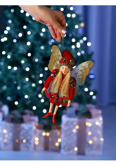 Mıland Yeni Yıl Peri Noel Ağacı Süsü 35 Cm 291859353 Sevilen Kişi