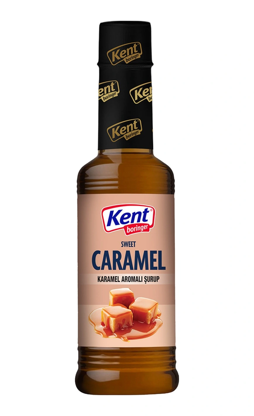 Kent Boringer Kahve Şurubu 355 Ml Fındık Ve Caramel Aromalı 2 Li