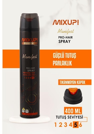 Mixup! Manifest Güçlü Tutuş Saç Spreyi 400 ML