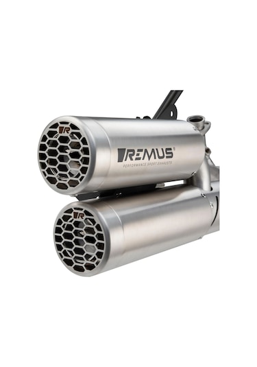 Vespa GTS-GTV 300 Egzoz Double Mesh *Gri* Euro 5 (2020-  ) / REMUS