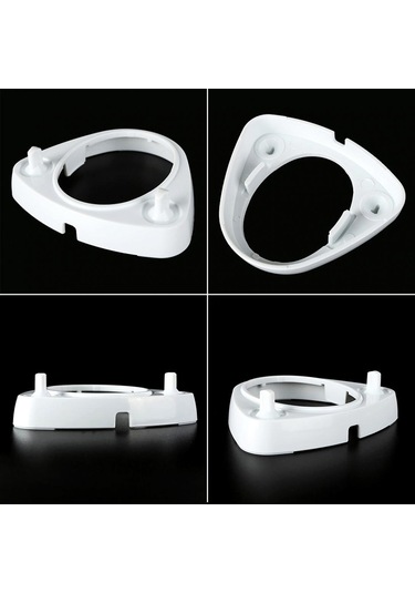 H&b Store Elektrikli Diş Fırçası Özel Şarj Tabanı Diş Fırçası Yuvarlak Kafa Braketi Tutucu Beyaz