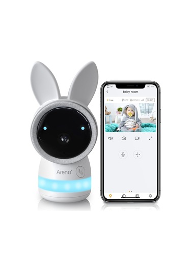Arentı Wifi Bebek Video Monitörü, Gece Görüşlü - Eklenti Kamera