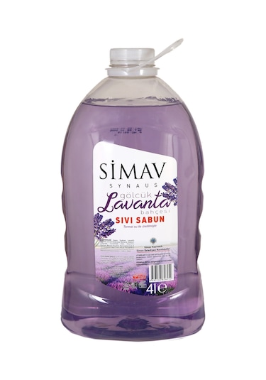 Simav Termal Sulu Lavanta Özlü Sıvı Sabun 4 L