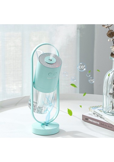 Youtek 200ml Usb Nemlendirici, Negatif İyon Hava Temizleyici, 360 Döner, Renkli Projeksiyon Lambası Ve Gece Lambası, Beyaz Tasarım Batarya