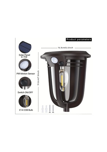 Motion003 1 Bilgisayar Güneş Enerjili Hareket Sensörlü Su Geçirmez Kablosuz Duvar Lambası Dış Mekan Aydınlatma Ahşap