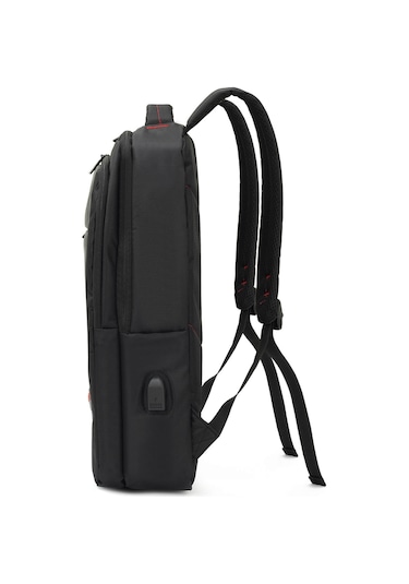 Mack MCC-007 17.3" Office USB Girişli Notebook Sırt Çantası Siyah