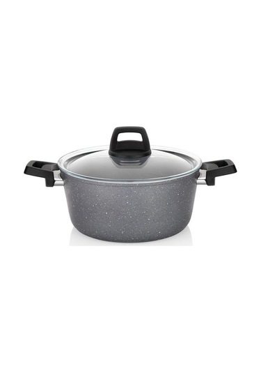 Schafer Ashen Tencere Seti 9 Parça-gri Gri