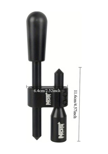 Chuangyinshop Red B Tipi Ayarlanabilir Vites Uzatma +3 Adaptörü Siyah Araç İç Aksesuarı Kırmızı