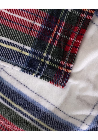 Clorel Çift Kişilik Welsoft Baskılı Battaniye - Lacivert 8684427292044 Çok Renkli