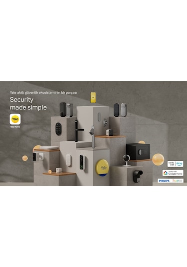 Yale Linus İçin Akıllı Tuş Takımı 2 - Parmak İzi